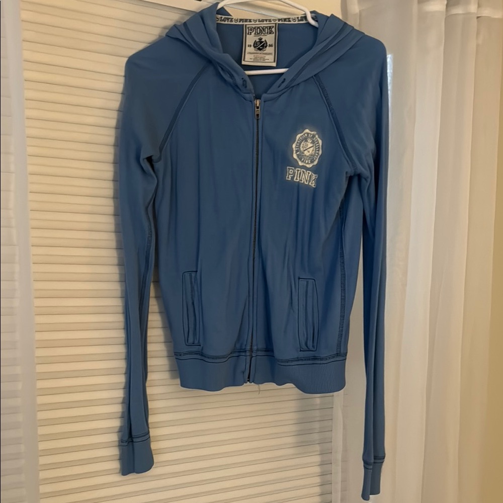 PINK Victoria's Secret Blue Hoodie